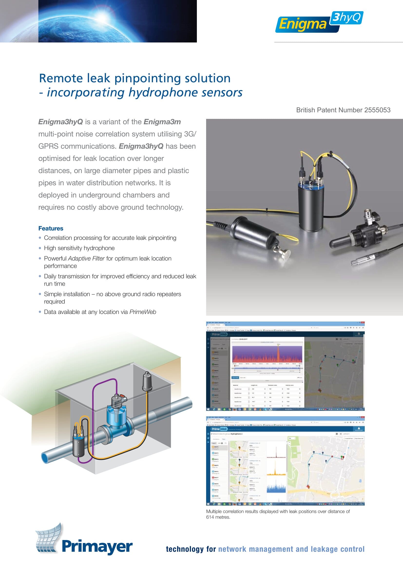 创科方案- 实时监测地下海水冷却总管的智能实时洩漏监测系统2020-05-14